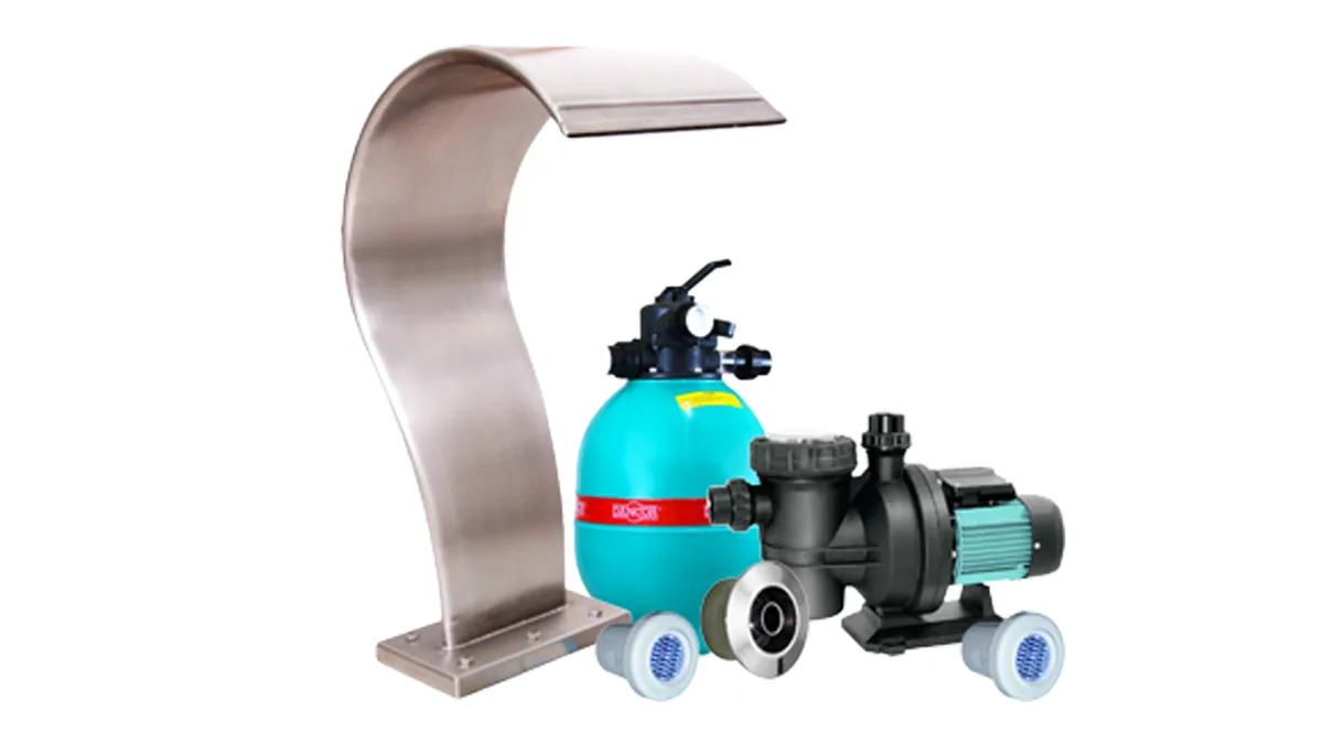 Equipamentos para piscinas